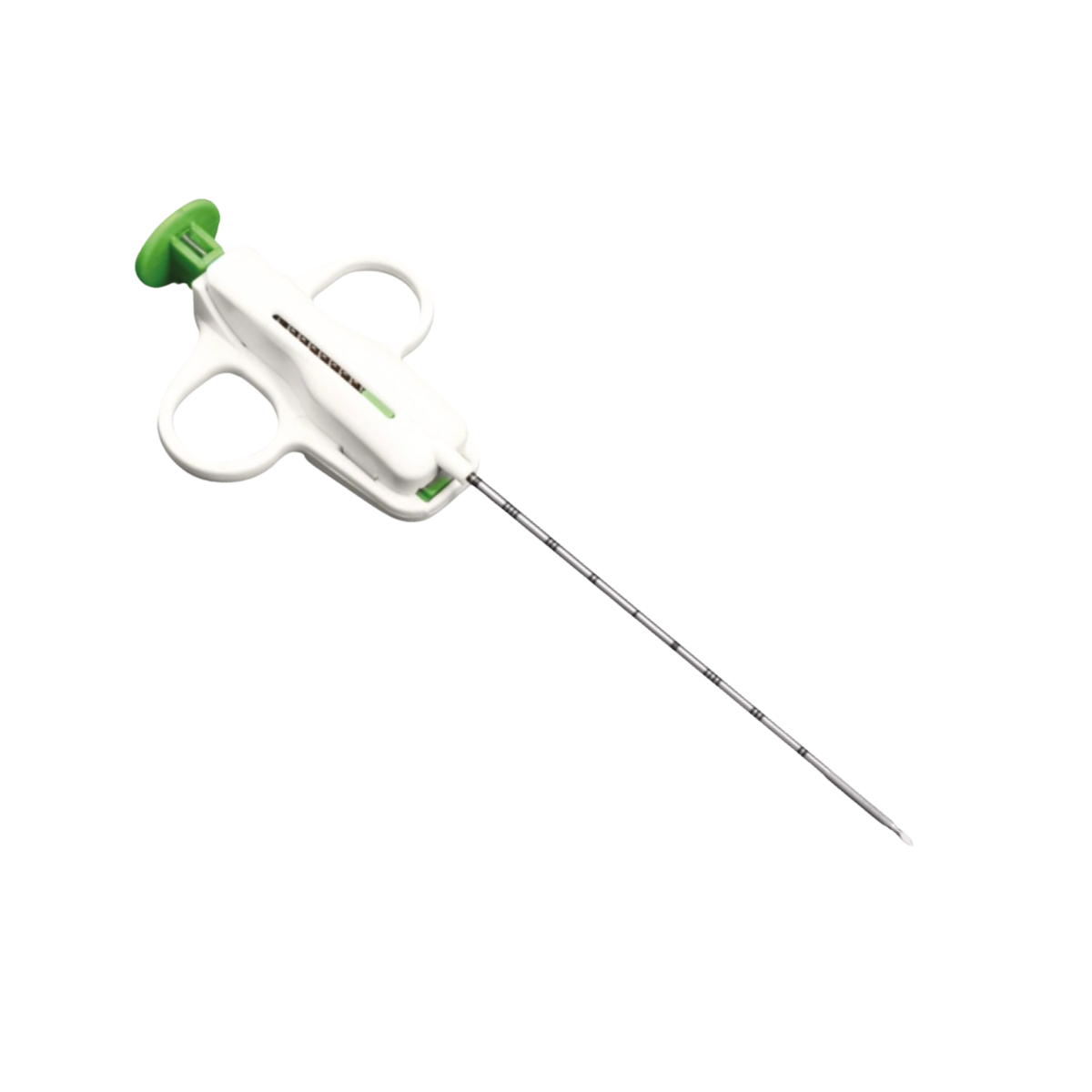 Aguja para biopsia semiautomática tipo Trucut 14G x 10 cm