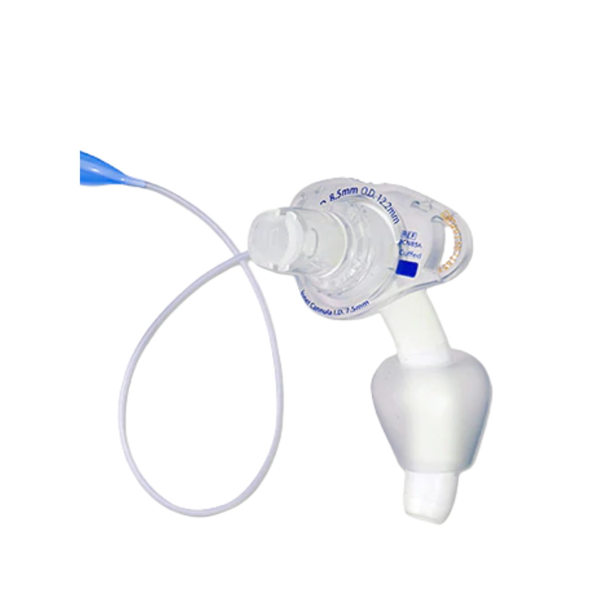 Cánula de traqueostomía para adulto, tamaños 6 a 8XL con cuff y versiones fenestradas